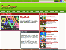 Tablet Screenshot of gamegarage.com